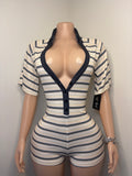 Striped Romper
